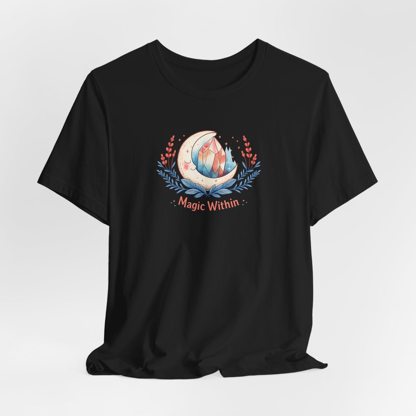 Moon Phase Crystal Tee | witchcore, mystic, herblore