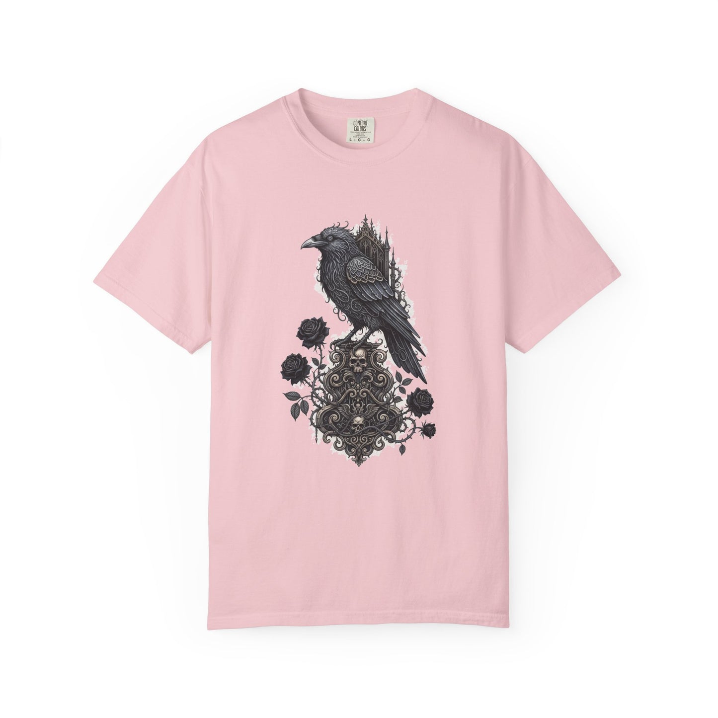 Raven & Gothic Floral T-Shirt