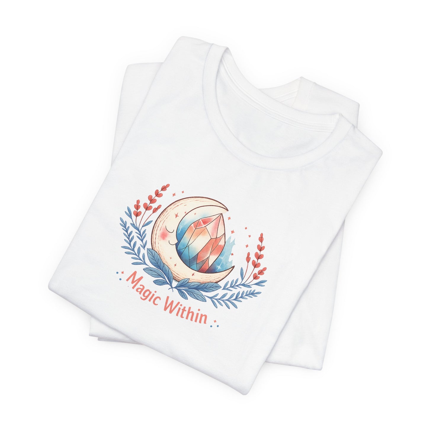 Moon Phase Crystal Tee | witchcore, mystic, herblore