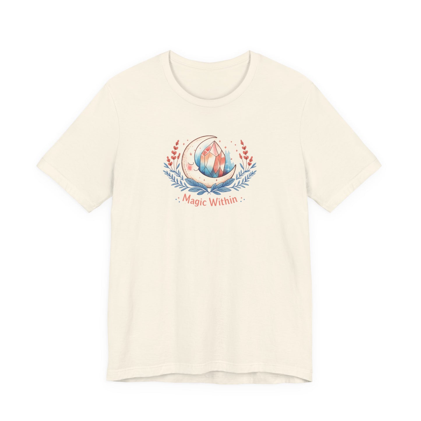 Moon Phase Crystal Tee | witchcore, mystic, herblore