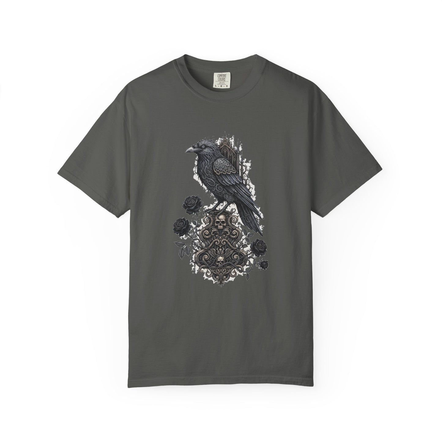 Raven & Gothic Floral T-Shirt