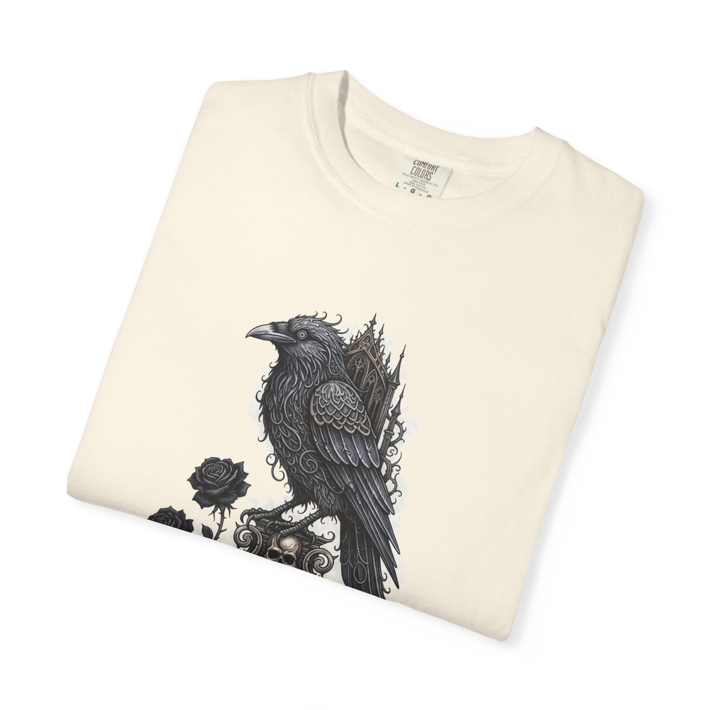 Raven & Gothic Floral T-Shirt