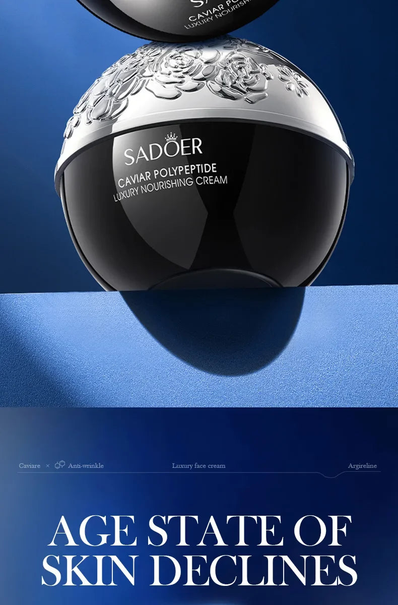 Face Cream Collagen Pearl Firming Lift Fade Fine Lines Caviar Moisturizing Smooth Brighten Korean Skin Care Product