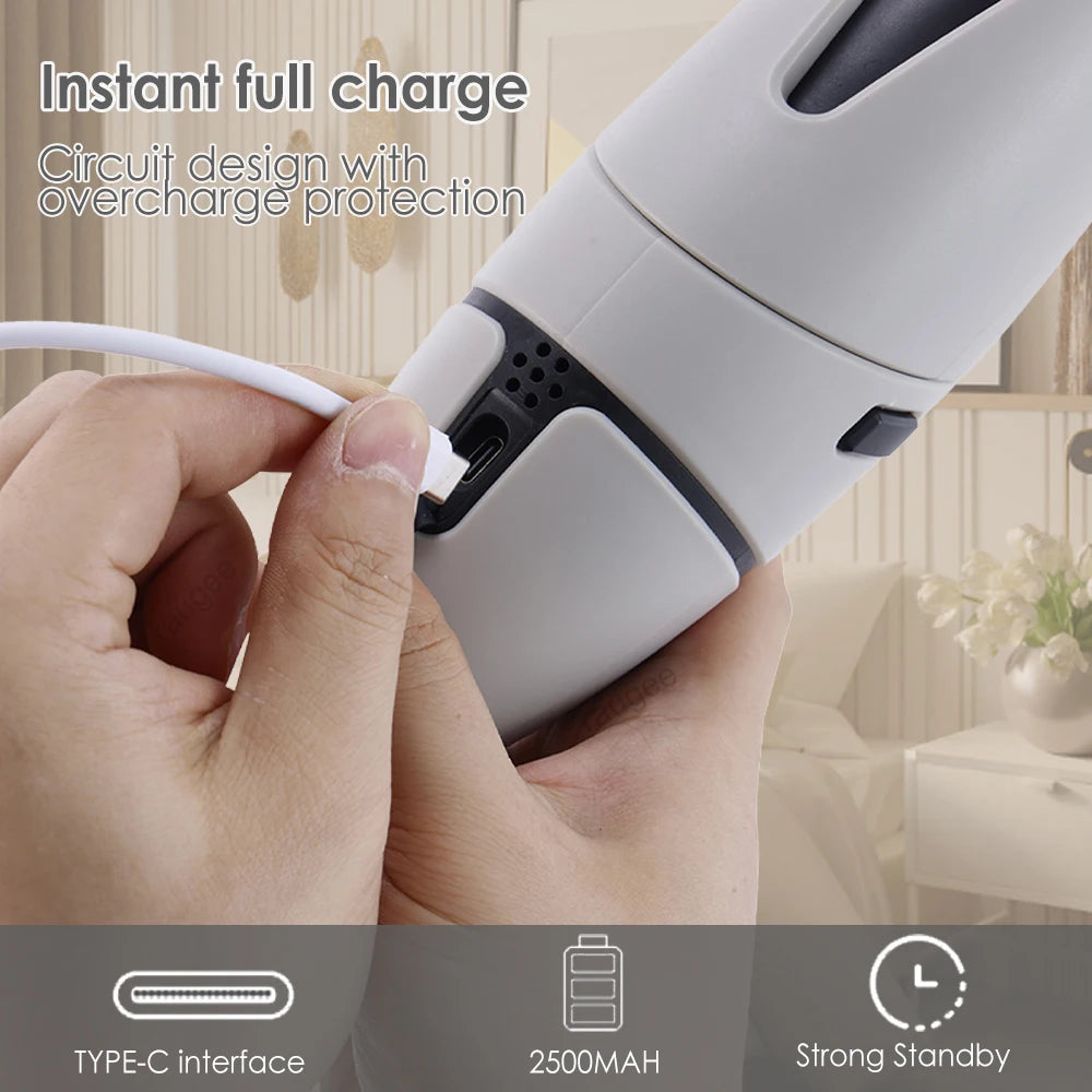 Electric Cleaning Brush Household Bathroom Cleaning Brush Multifunctional Rotary Cleaning Brush for Bathroom Toilet Cleaning