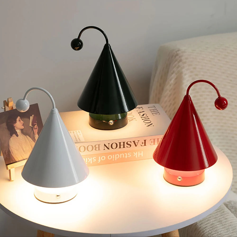2026 Tree Light Wireless Dimming LED Creative Dining Table Decoration Light Bedside Bedroom Atmosphere Light