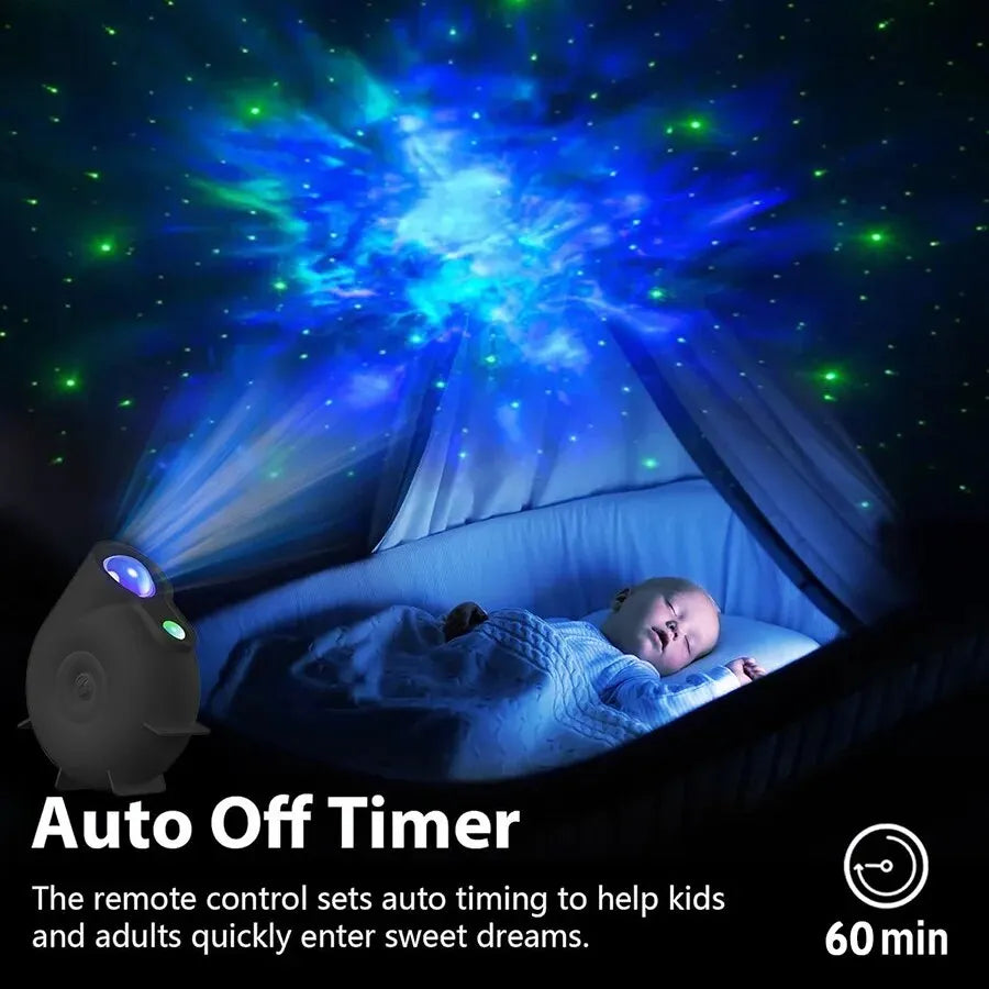 Star Projector Galaxy Projector Night Light Projector for Kids Built in Bluetooth Music Speaker Timer Ideal Gift for Christmas