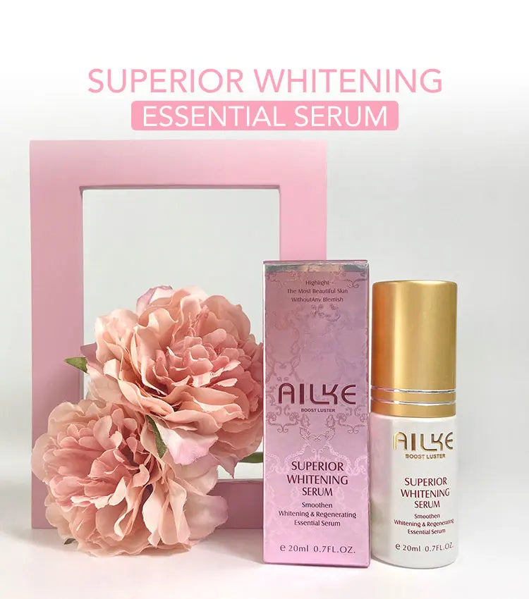 AILKE Whitening Face Cream, Reduce Dark Spots, Sun Spots, Melanin, With Collagen, Glutathione, Even Skin Tone For All Skin Types
