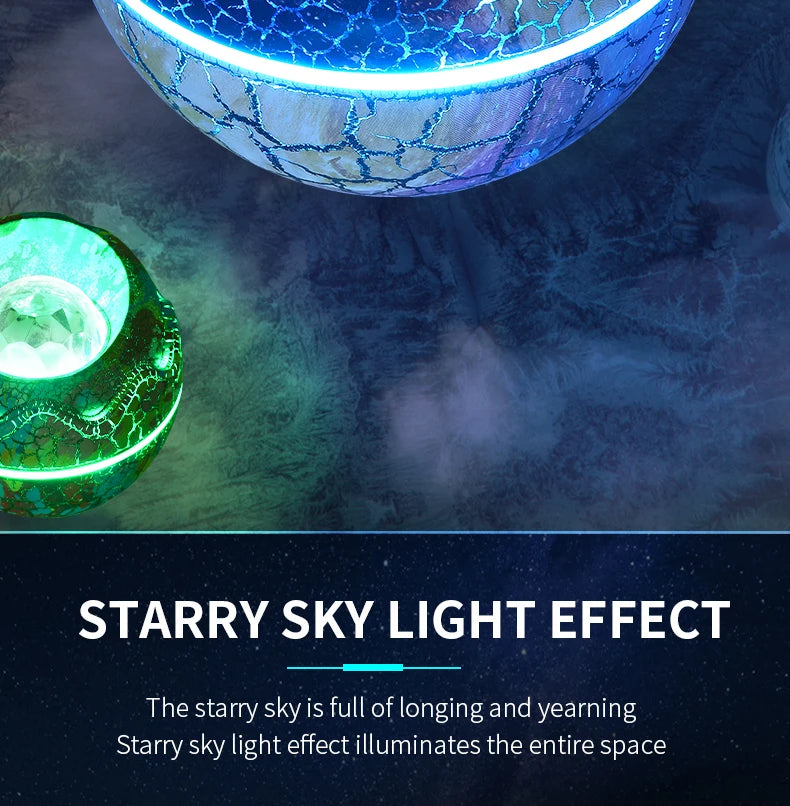 Galaxy Projector Dinosaur Egg Star Galaxy Light Projector Bluetooth Speaker Night Light White Noise Timer Remote Control Decor
