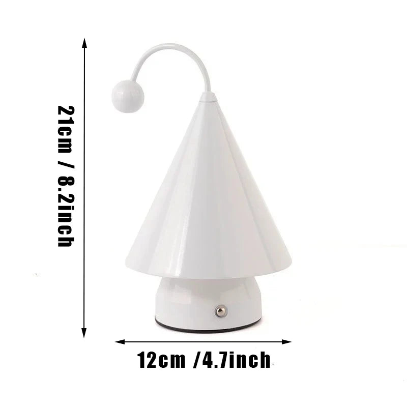 2026 Tree Light Wireless Dimming LED Creative Dining Table Decoration Light Bedside Bedroom Atmosphere Light