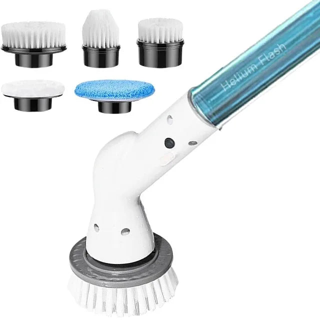Electric Cleaning Brush Electric Spin Scrubber 7 in 1 Cleaning Tool For Kitchen/Bathroom/Living Room Household Hair Brushes