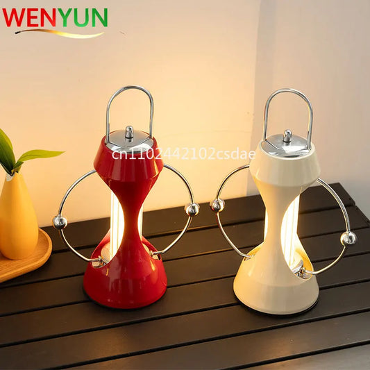 2026 Christmas Light Wireless Dimming LED Creative Dining Table Decoration Light Bedside Bedroom Atmosphere Light