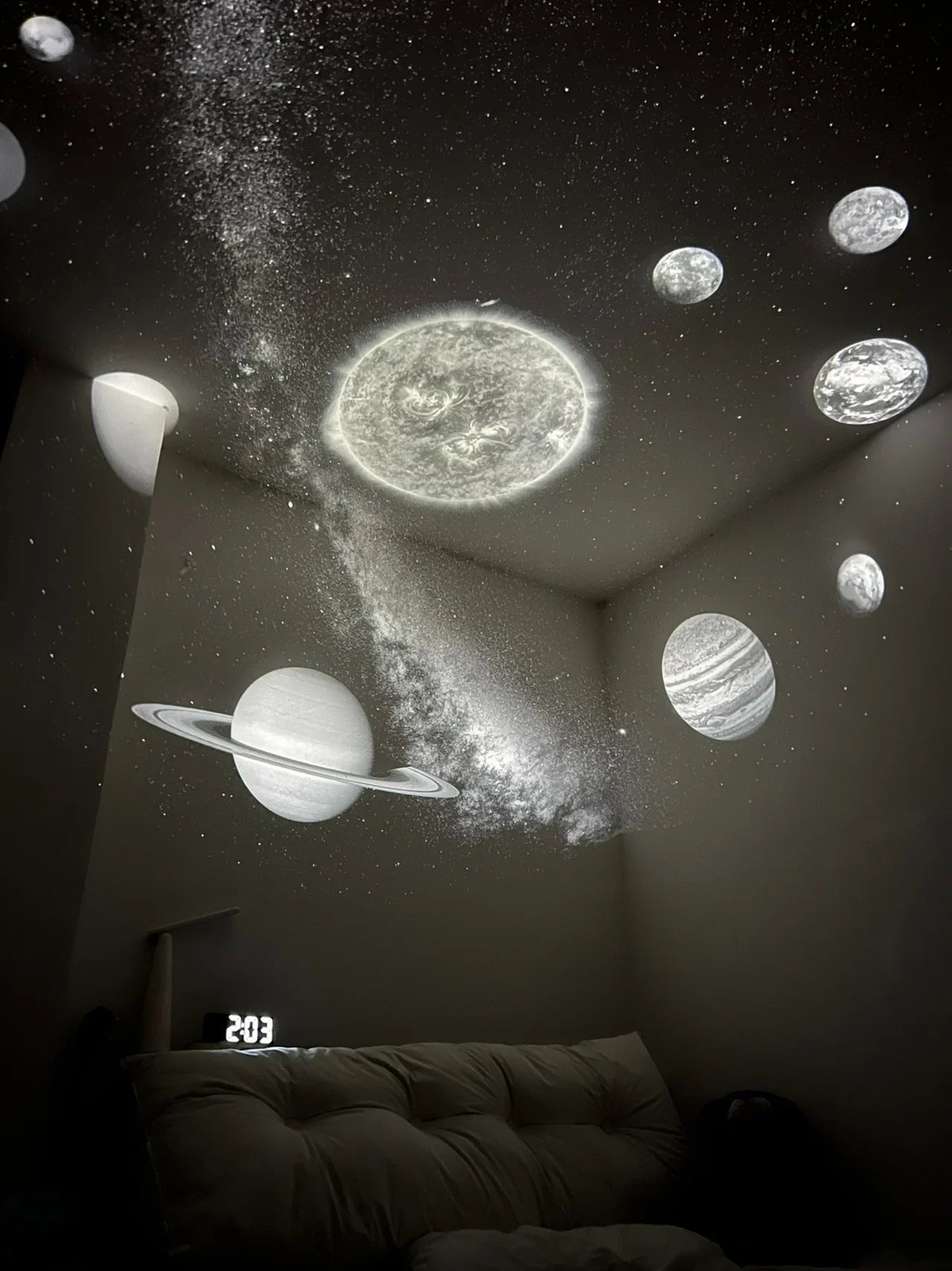 NEW UFO LED Star Projector Night Light 8 in 1 Planetarium Projection Galaxy Starry Sky Projector Lamp for Kids Gift Room Decor