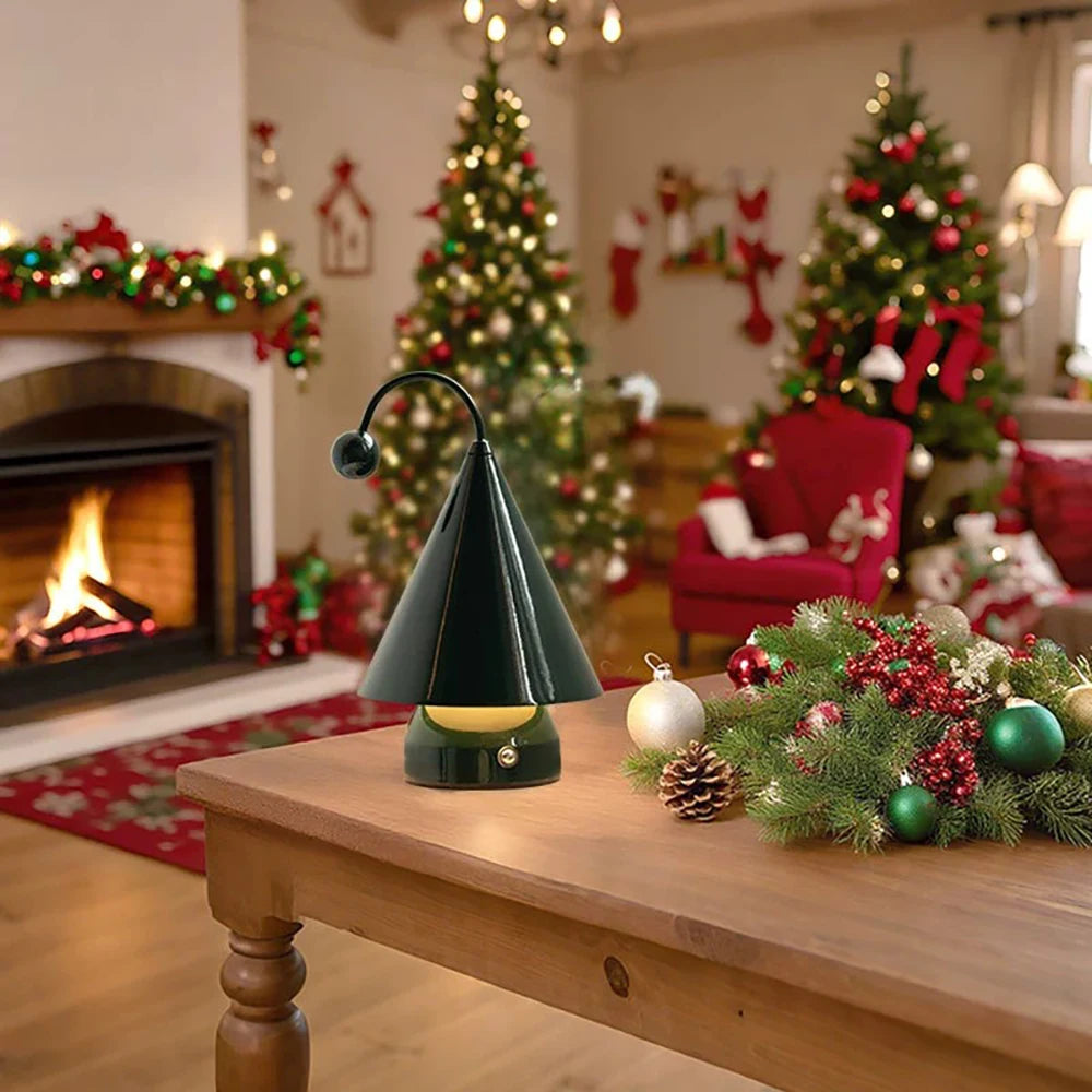 2026 Tree Light Wireless Dimming LED Creative Dining Table Decoration Light Bedside Bedroom Atmosphere Light