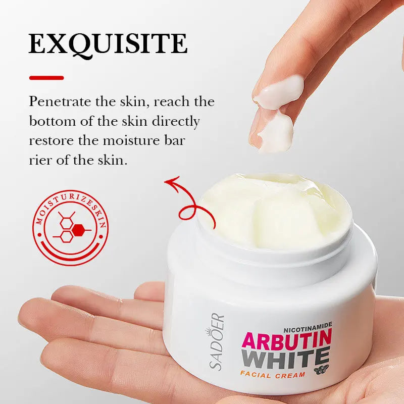Face Care Nicotinamide Arbutin Whitening Cream Lightening Stain Whiten Cream Fade Dark Spot Face Cream Korean Skin Care Products