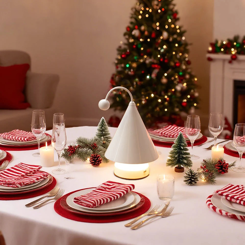 2026 Tree Light Wireless Dimming LED Creative Dining Table Decoration Light Bedside Bedroom Atmosphere Light