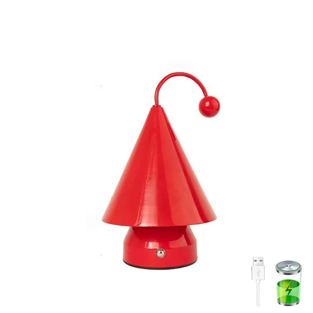 2026 Tree Light Wireless Dimming LED Creative Dining Table Decoration Light Bedside Bedroom Atmosphere Light