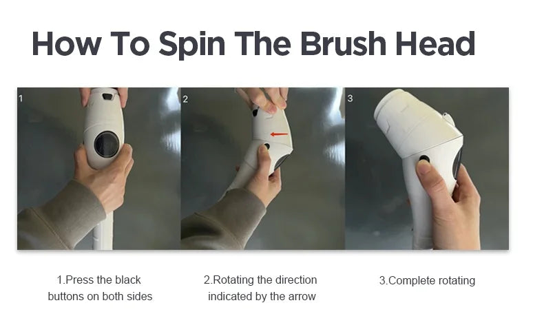 8-in-1 Multifunctional Electric Cleaning Brush Bathroom Kitchen Brush Cleaning  With LED NightLight Rotatable Household Brush