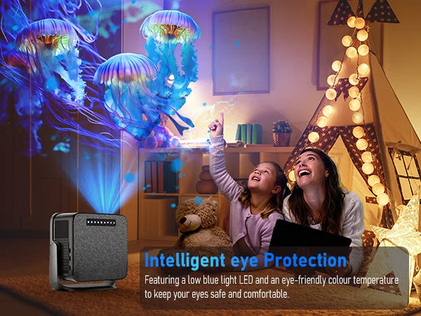 XIWBSY 2025 New T08 Projector 35000Lumens Moive Daylight Projector Android 12.0 Smart Proyector 8K Decode AutoFocus Projector