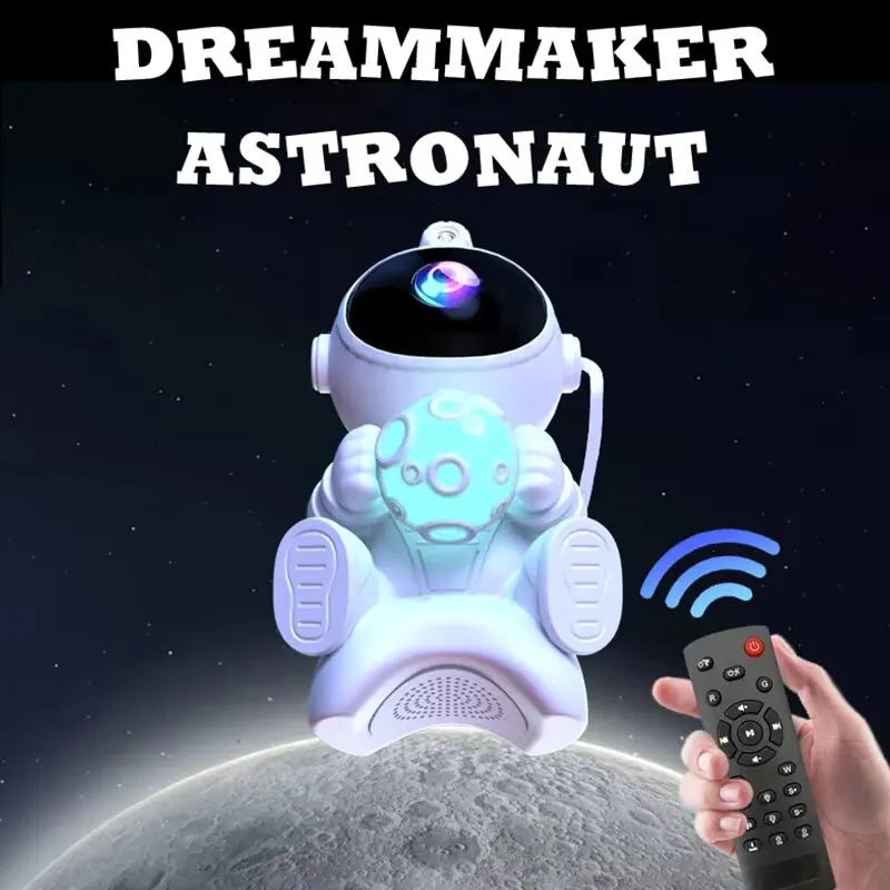 LED Star Galaxies Projector Night Light Astronaut Starry Sky Bedroom Room Decor Children's Gift - LED Atmosphere Creating Lamp